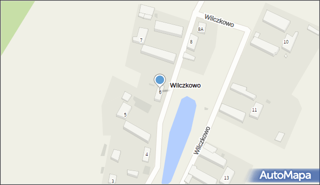 Wilczkowo, Wilczkowo, 6, mapa Wilczkowo