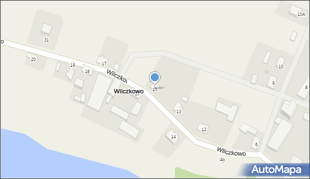 Wilczkowo, Wilczkowo, 15, mapa Wilczkowo