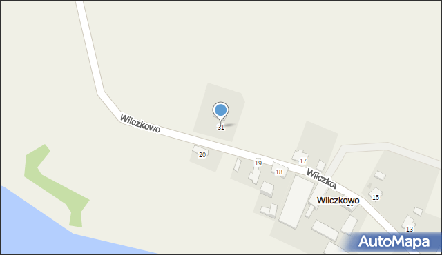 Wilczkowo, Wilczkowo, 31, mapa Wilczkowo