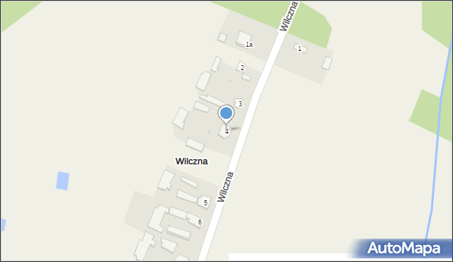 Wilczna, Wilczna, 4, mapa Wilczna