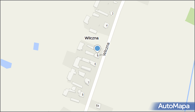 Wilczna, Wilczna, 5, mapa Wilczna