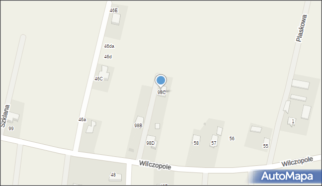 Wilczopole, Wilczopole, 98C, mapa Wilczopole