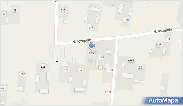 Wilczopole-Kolonia, Wilczopole-Kolonia, 125a, mapa Wilczopole-Kolonia