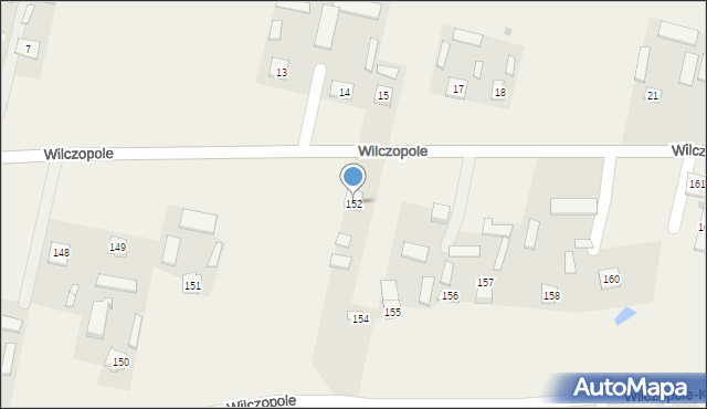 Wilczopole-Kolonia, Wilczopole-Kolonia, 152, mapa Wilczopole-Kolonia