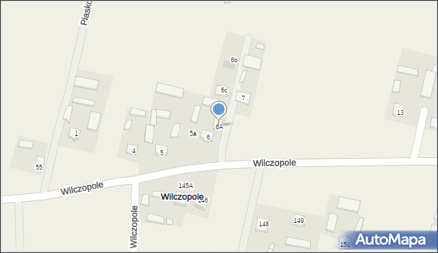 Wilczopole-Kolonia, Wilczopole-Kolonia, 6A, mapa Wilczopole-Kolonia