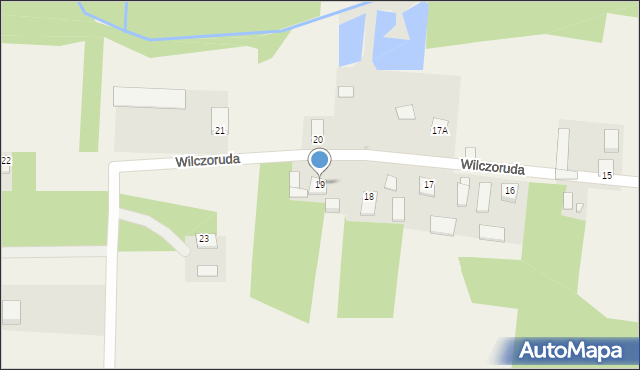 Wilczoruda, Wilczoruda, 19, mapa Wilczoruda