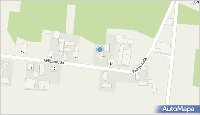 Wilczoruda, Wilczoruda, 3, mapa Wilczoruda