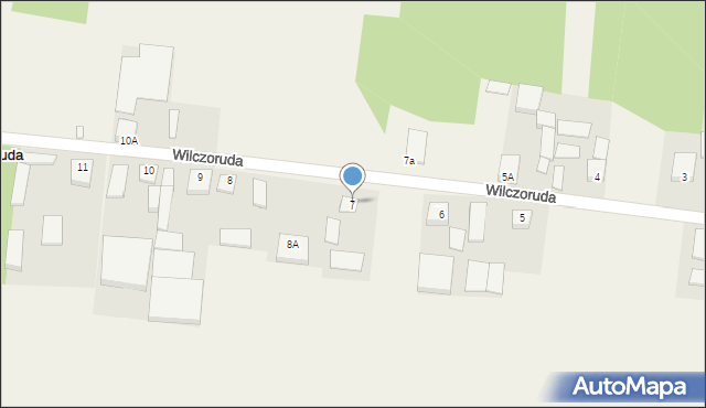 Wilczoruda, Wilczoruda, 7, mapa Wilczoruda