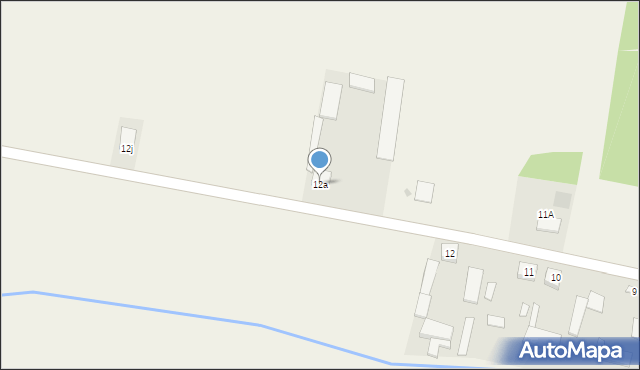 Wilczy Ług, Wilczy Ług, 12a, mapa Wilczy Ług