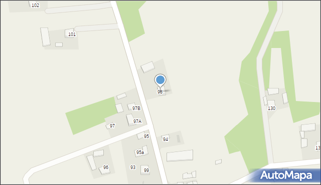 Wilczyce, Wilczyce, 98, mapa Wilczyce