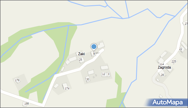 Wilczyce, Wilczyce, 6, mapa Wilczyce