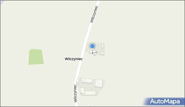 Wilczyniec, Wilczyniec, 8, mapa Wilczyniec