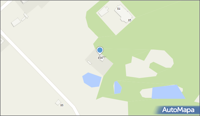 Wilczyska, Wilczyska, 83A, mapa Wilczyska