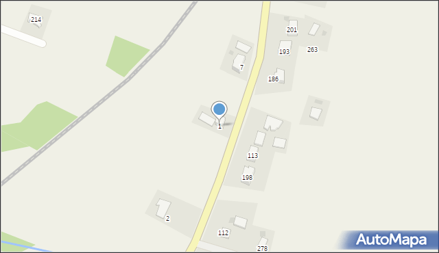 Wilczyska, Wilczyska, 1, mapa Wilczyska