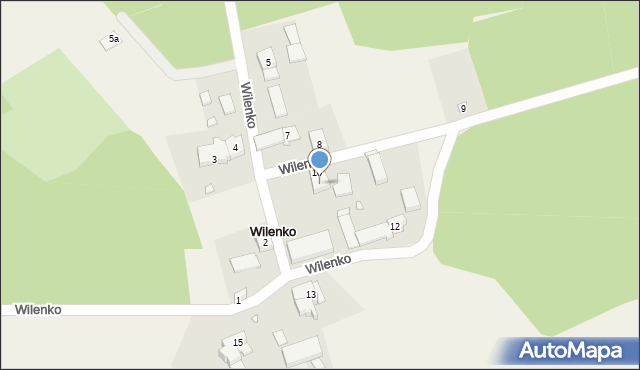 Wilenko, Wilenko, 11, mapa Wilenko