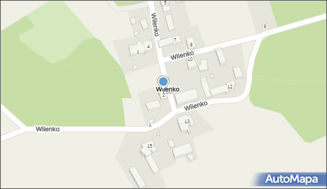 Wilenko, Wilenko, 2, mapa Wilenko