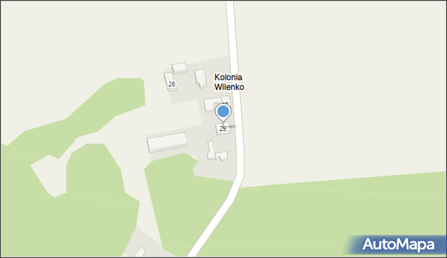 Wilenko, Wilenko, 28, mapa Wilenko