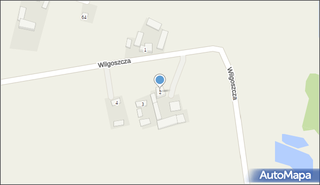 Wilgoszcza, Wilgoszcza, 2, mapa Wilgoszcza