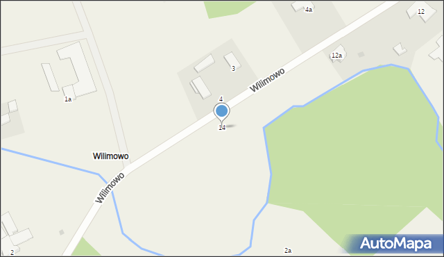 Wilimowo, Wilimowo, 14, mapa Wilimowo