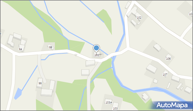 Wilkanów, Wilkanów, 101, mapa Wilkanów