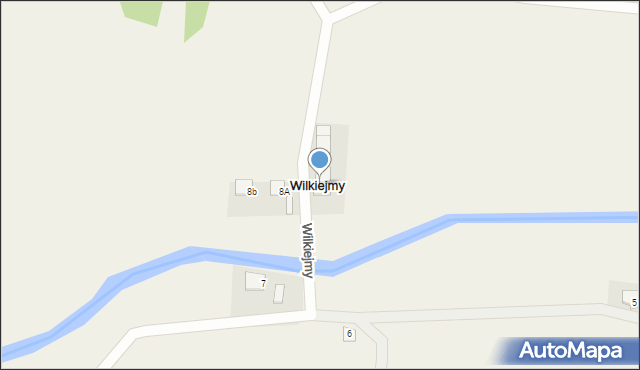 Wilkiejmy, Wilkiejmy, 8, mapa Wilkiejmy