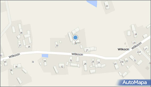 Wilkocin, Wilkocin, 28, mapa Wilkocin