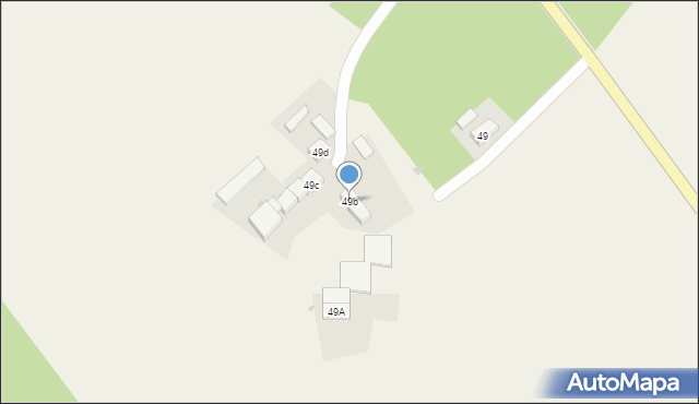 Wilkocin, Wilkocin, 49b, mapa Wilkocin