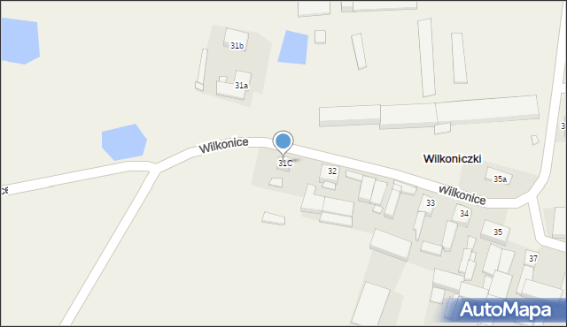 Wilkonice, Wilkonice, 31C, mapa Wilkonice