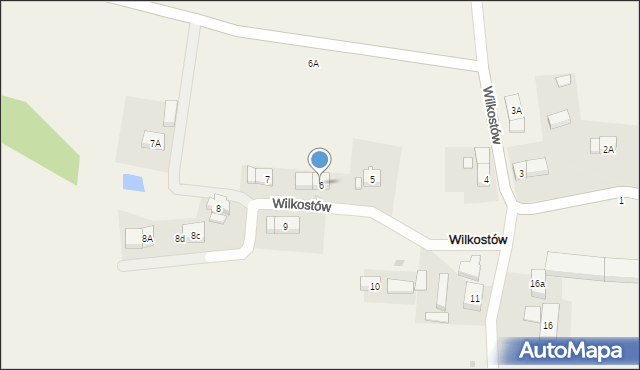 Wilkostów, Wilkostów, 6, mapa Wilkostów