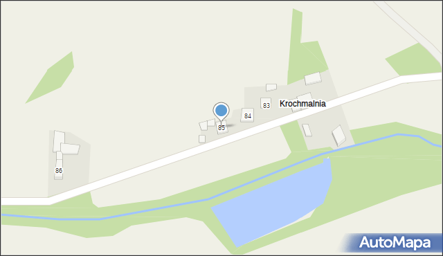 Wilków, Wilków, 85, mapa Wilków