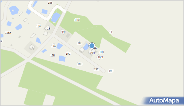 Wilków, Wilków, 19H, mapa Wilków