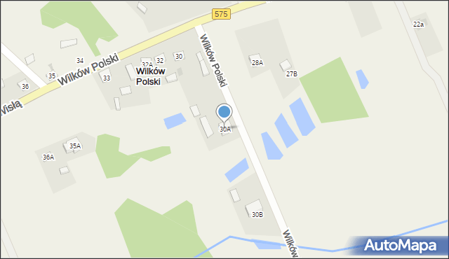 Wilków Polski, Wilków Polski, 30A, mapa Wilków Polski