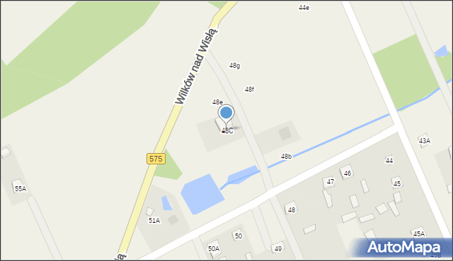 Wilków Polski, Wilków Polski, 48C, mapa Wilków Polski