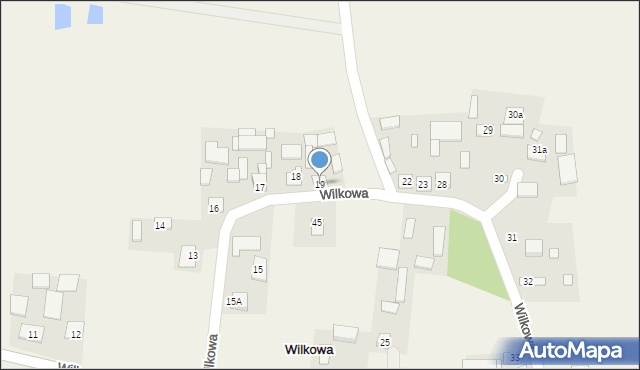 Wilkowa, Wilkowa, 19, mapa Wilkowa