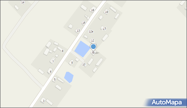 Wilkowia, Wilkowia, 12a, mapa Wilkowia