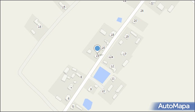 Wilkowia, Wilkowia, 13, mapa Wilkowia