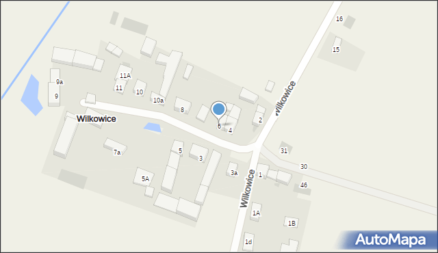 Wilkowice, Wilkowice, 6, mapa Wilkowice