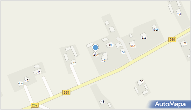 Wilkowiczki, Wilkowiczki, 49A, mapa Wilkowiczki