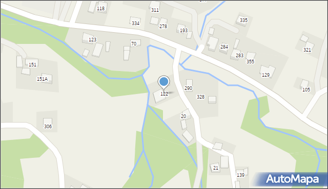 Wilkowisko, Wilkowisko, 122, mapa Wilkowisko