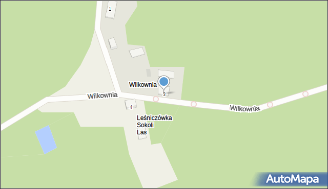 Wilkownia, Wilkownia, 3, mapa Wilkownia