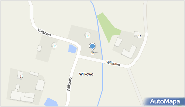Wilkowo, Wilkowo, 10, mapa Wilkowo