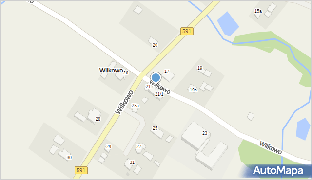 Wilkowo, Wilkowo, 21/2, mapa Wilkowo