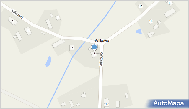 Wilkowo, Wilkowo, 5, mapa Wilkowo