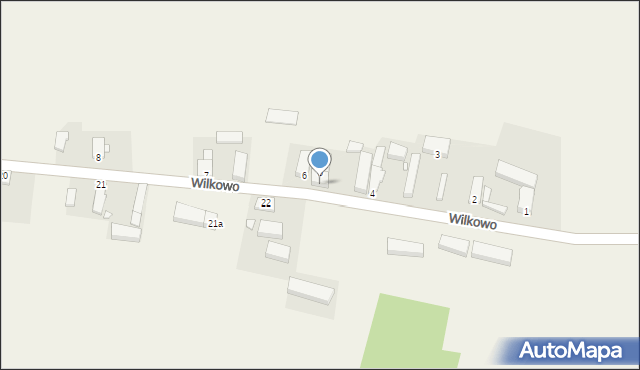 Wilkowo, Wilkowo, 5a, mapa Wilkowo