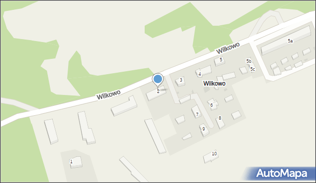 Wilkowo, Wilkowo, 2, mapa Wilkowo