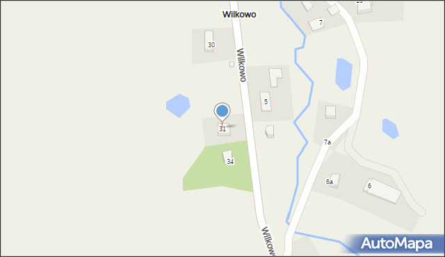 Wilkowo, Wilkowo, 31, mapa Wilkowo