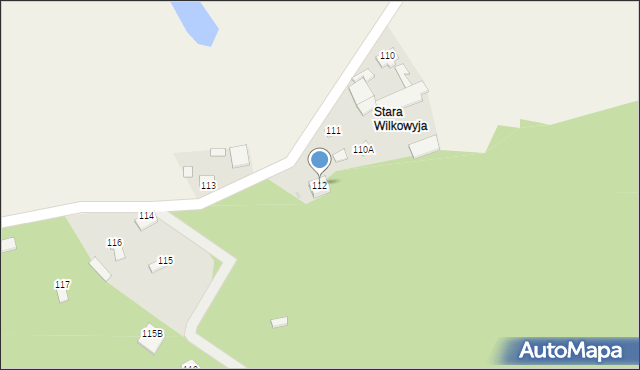 Wilkowyja, Wilkowyja, 112, mapa Wilkowyja