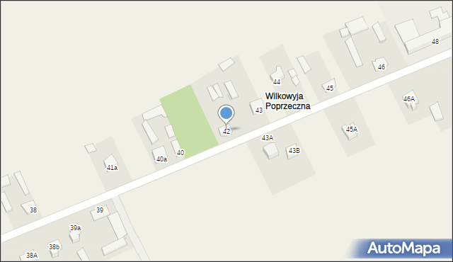 Wilkowyja, Wilkowyja, 42, mapa Wilkowyja