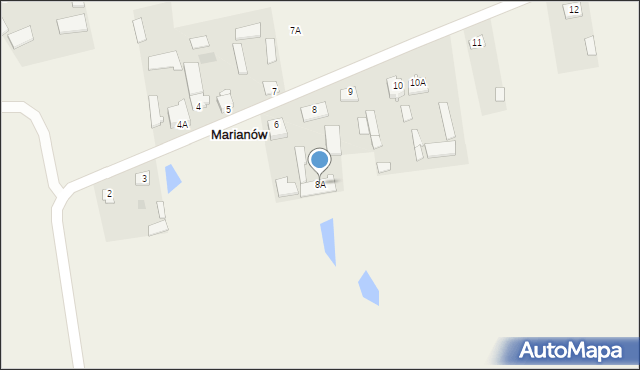 Wilkowyja, Wilkowyja, 8A, mapa Wilkowyja