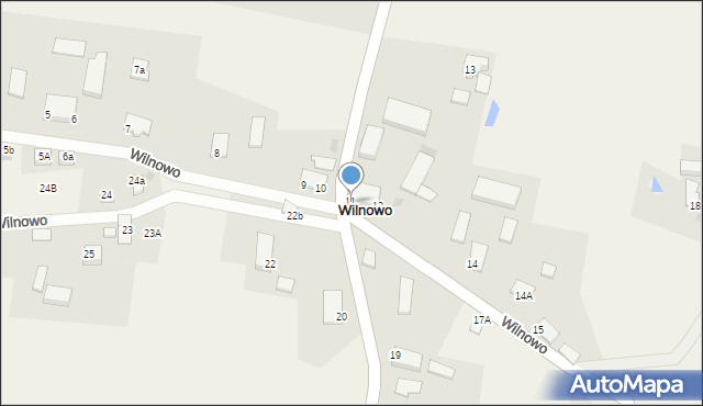 Wilnowo, Wilnowo, 11, mapa Wilnowo